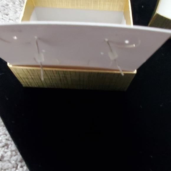 NWT PREMIER DESIGNS MIDNIGHT BLUE EARRINGS - Picture 3 of 3